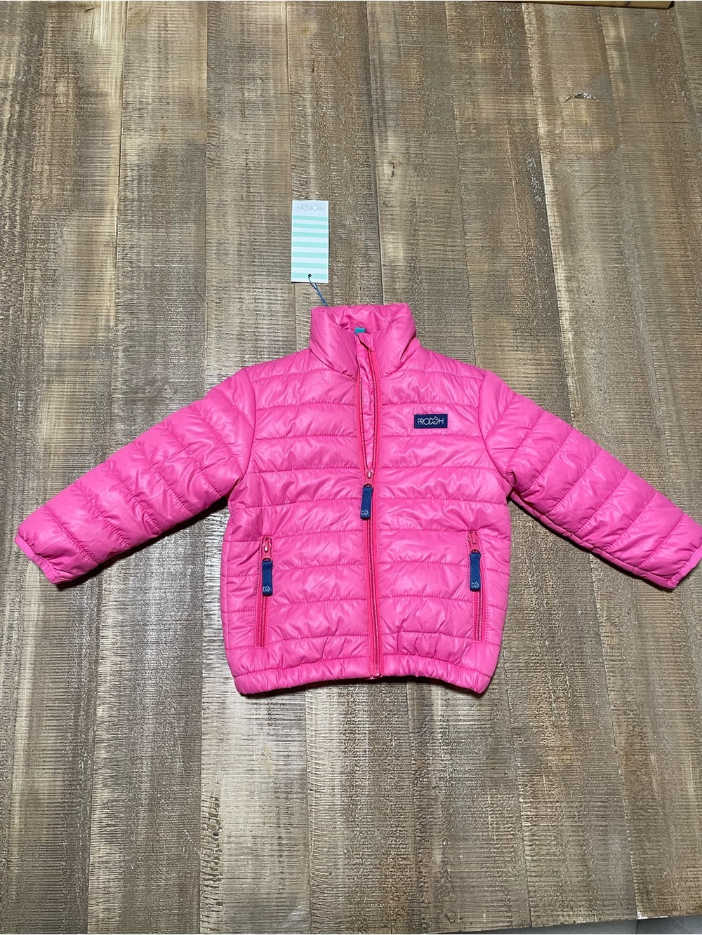 Pink Kids Puffer Jacket by Prodoh NwT